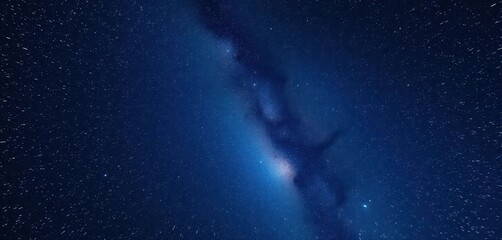 Wall Mural - Vast, inky expanse brimming with countless stars, mysterious, full frame