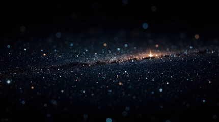 Wall Mural - Detailed Edge-On Galaxy Stars Cosmic Dust Digital Art Milky Way Space Universe Astronomy