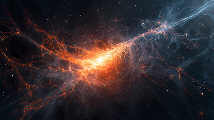 Wall Mural - planet earth space exploration orbit