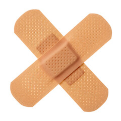 bandaid bandage isolated on transparent background, png