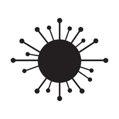 DNA vector silhouette