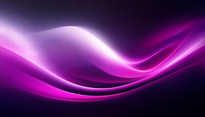 Wall Mural - black deep dark violet purple fuchsia magenta pink white abstract background color gradient ombre blurred wave grain noise mesh particle bright light glitter glow shine neon metallic foil design