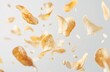 © Aranya - Potato chips flying in the air, dynamic snack