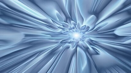 Aufkleber - Abstract blue metallic burst with radiant light, futuristic design concept