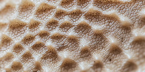 Aufkleber - Close up of textured surface with bumpy, intricate pattern resembling reptile or amphibian skin, showcasing natural detail and organic design