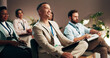 © KayExam/peopleimages.com - Conference, office and audience of business man for presentation, seminar and convention. Professional workers, corporate and people listening with notes for meeting, training event and workshop