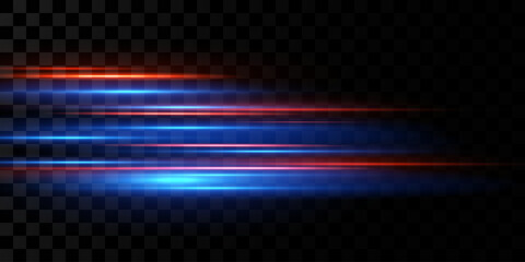 Wall Mural - motion light effect for banners. blue lines. the effect of speed on a blue background. lines of ligh