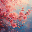 © Masarin - 아름답게 빛나게 핀 복사꽃