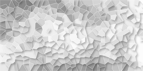 Wall Mural - abstract colored soft gray geometric hexagonal hexagon mosaic cement stone textured background. abst