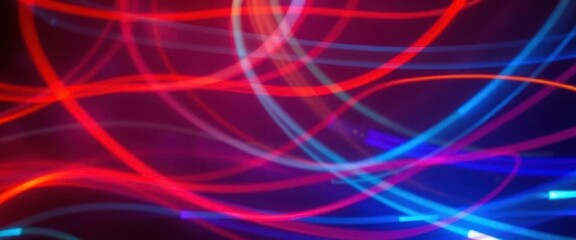 Wall Mural - abstract streaks of vibrant light, blurring into dynamic trails, element, luminous