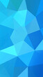 © Gendis Studio - Abstract geometric blue background with varying shades and angles for design use