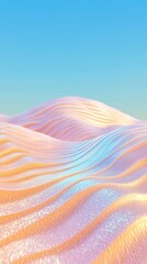 Poster - Ethereal Data Horizons Holographic Gradient Topography Visualizing Digital Flow - Next-Gen AI Analytics and Immersive Tech Landscape
