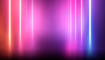 Wall Mural - abstract neon futuristic bright background.