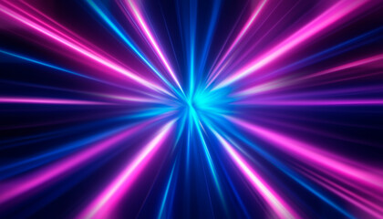 Wall Mural - abstract neon futuristic bright background.