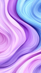 Poster - Pastel colors softly swirling and blending, generating dreamy abstract pattern with fluid movement, perfect for graphic design backgrounds