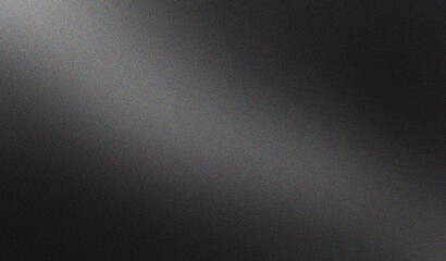 Canvas Print - black white noise effect gradient texture grainy background