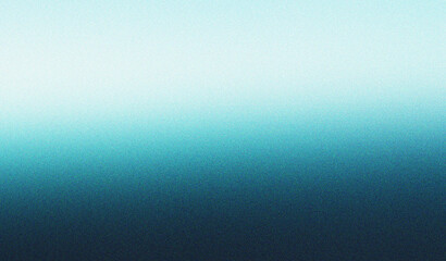 Canvas Print - teal noise effect gradient texture grainy background