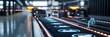 © Ratchadaporn - A highly automated and interconnected baggage handling system with illuminated conveyor belts and digital tracking icons