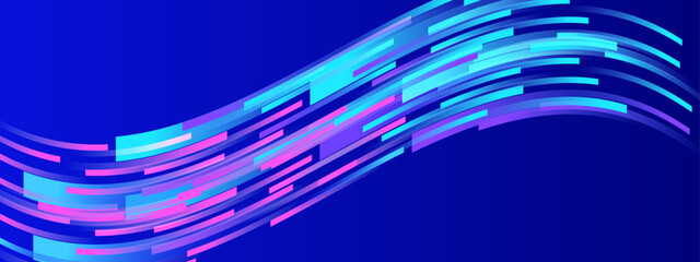 abstract blue and pink gradient geometric background vector illustration, for website design, wallpaper, and business presentation