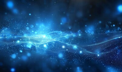 Abstract technology lines creating a futuristic background.