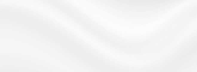 Wall Mural - smooth grey wave background. subtle curve line cream texture. abstract gray template wallpaper for m