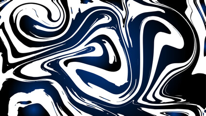 Leinwandbilder - Abstract cover melted marble stripes. Liquefy colorful Bright flowing striped stain texture. Gradient ink splash with swirls on white background. Template for brochures, posters, covers, banners, flye