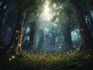 Wall Mural - light through the window