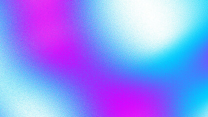 Poster - Blue and Pink Blurred transparent gradient background. Transparent Gritty sand noise overlay background. PNG with grunge texture, distressed effect