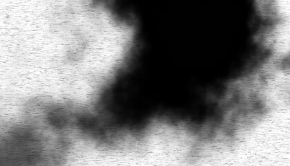 Aufkleber - Dust and scratches design. Aged photo editor layer. Black grunge abstract overlay background. Copy space.