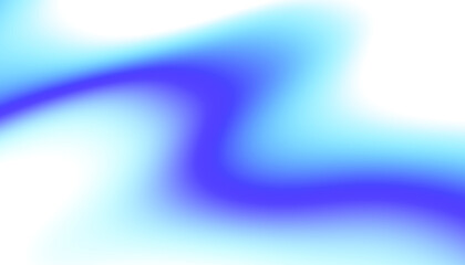 Fototapete - Overlay abstract blue gradient on transparent background. Elegance wavy gradient
