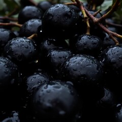 grapes on a vine