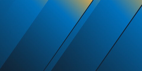 Wall Mural - dark blue and yellow abstract glowing gradient texture - slanted lines pattern with lights, 3d effec