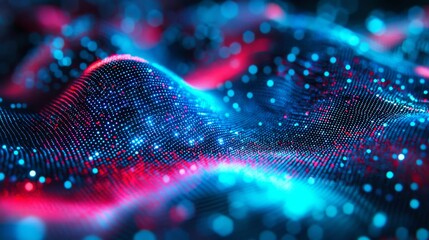 Wall Mural - Aesthetic Representations for Scientific Research and Encryption 