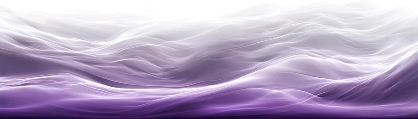 Wall Mural - Abstract purple and white waves background. Backdrop for presentations and creative projects