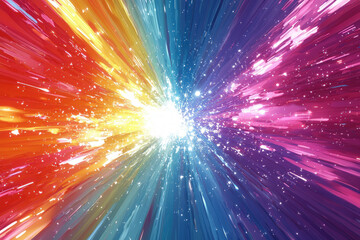 Wall Mural - a bright and vivid color background that grabs attention and adds excitement.