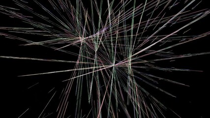 Wall Mural - mandala sparking animation rotation .