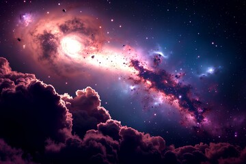 Wall Mural - planet in space
