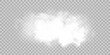 © exvanesko - Fog or smoke isolated transparent special effect. White vector cloudiness, mist or smog background. Vector illustration