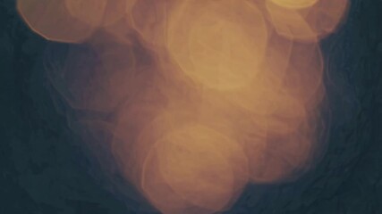 Wall Mural - abstract image of soft, blurred light bokeh effect with warm color tones conjuring a dreamy and ethe
