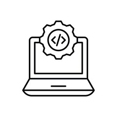 Programming vector icon 