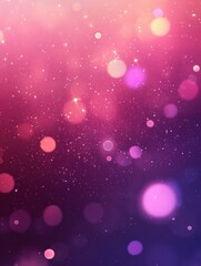 Wall Mural - shiny glitter particles wallpaper with defocus effect