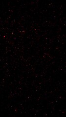 Wall Mural - vertical red glitter space storm 4k loop features red and purple glitter particles flying and swirli