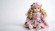 © artisttop - Porcelain Doll, White Background