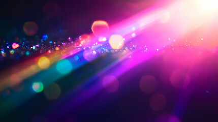 Wall Mural - blur purple light