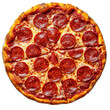 © Тоха Шикула - Delicious pepperoni pizza kitchen food photography bright top view
