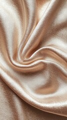 Wall Mural - flowing fabric with gentle, curved folds creates an elegant, soft texture