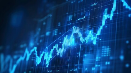 Poster - Abstract financial data visualization (3)