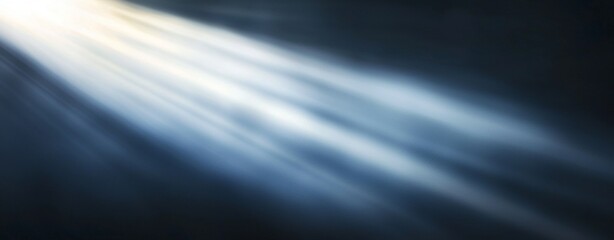Wall Mural - powerful light beams illuminate a dark background, creating a sense of hope, spirituality, and divin