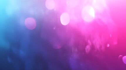Wall Mural - A vibrant abstract background with soft bokeh effects in pink and blue hues.