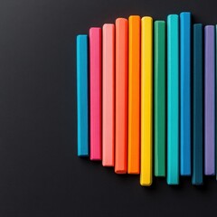 Poster - Vibrant Chalk Pastels Inspiring Creative Color Theory for Digital Learning and Educational Design - Modern Visual Communication Toolkit